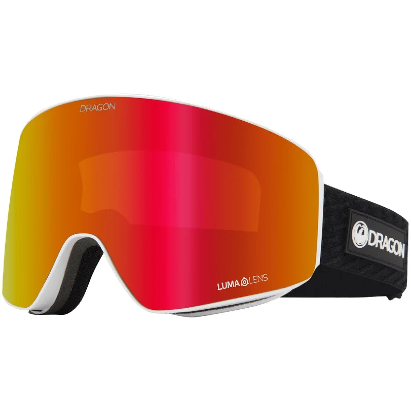 Dragon DR PXV Snowboard Goggles - Red Ion/Light Rose