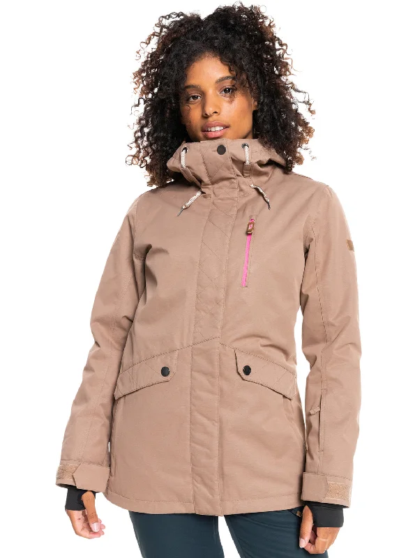 Roxy Andie Womens Jacket Woodsmoke